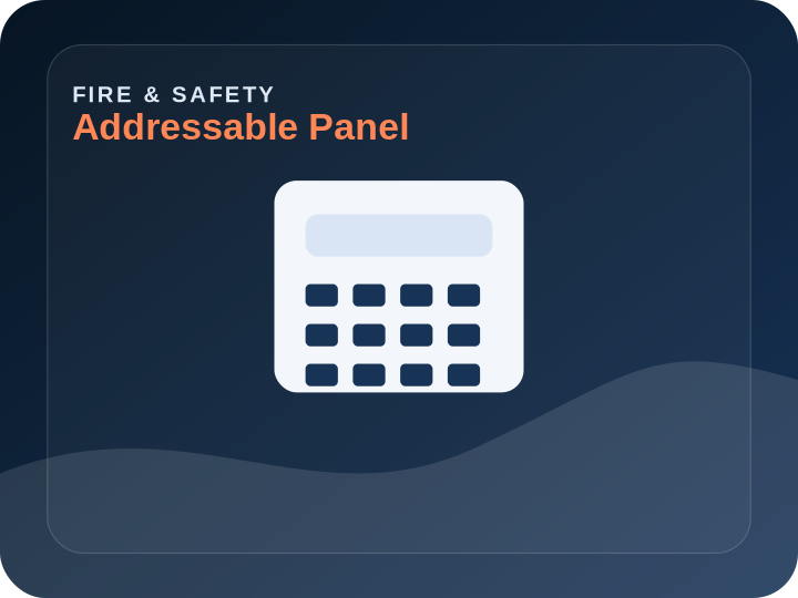 Generic addressable fire alarm panel