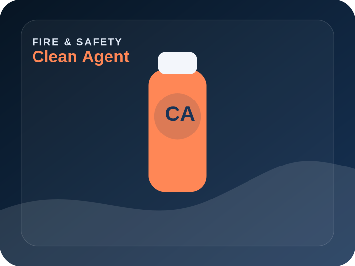 Generic clean agent suppression cylinders